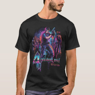 Resident Evil 4 Cover Art Japanese Kanji Leon s Ke T-Shirt