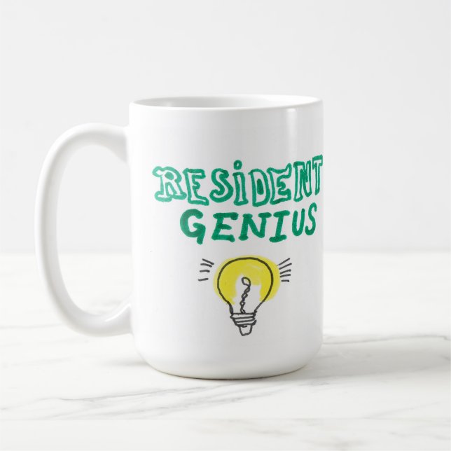 Resident Genius Mug (Left)