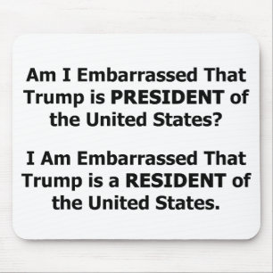 Resident Trump Mouse Mat