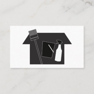 Residential Cleaning Services Business Card