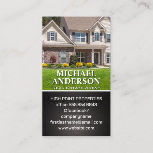 Residential Home   Real Estate Business Card