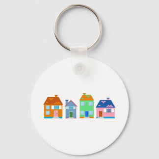 Residential Homes Key Ring