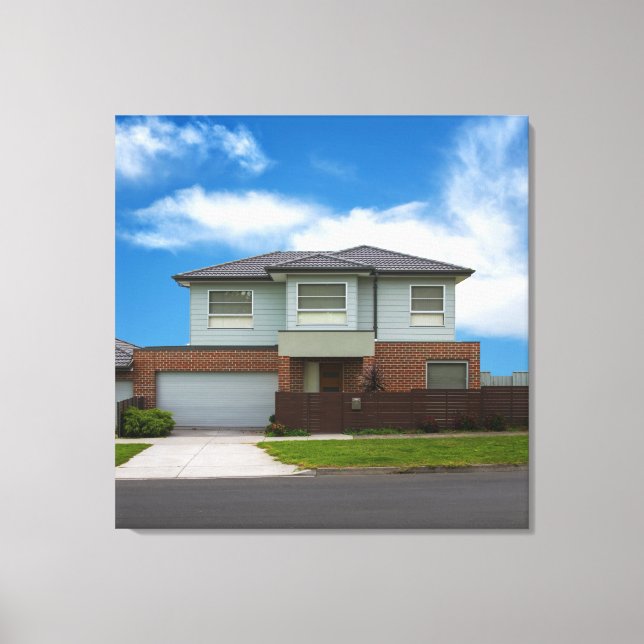 Residential house  canvas print (Front)