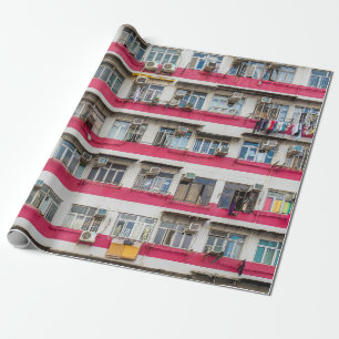 RESIDENTIAL HOUSE IN HONG KONG WRAPPING PAPER