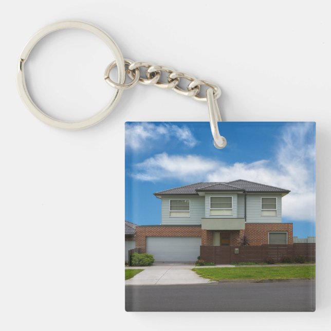 Residential house  key ring (Front)