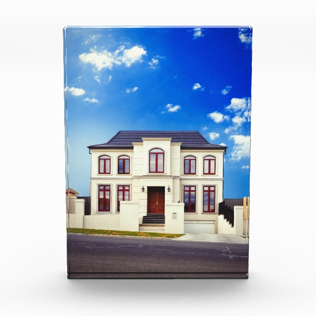Residential house photo block (Front)
