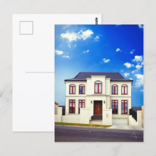 Residential house postcard