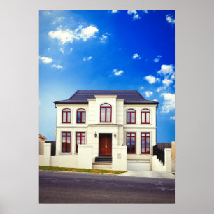 Residential house poster
