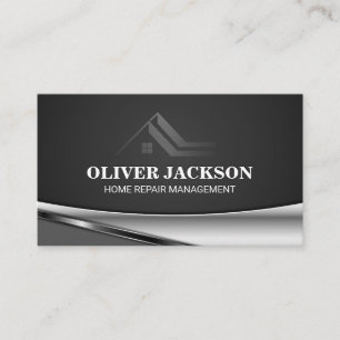 Residential Logo   Modern Stylish Business Card
