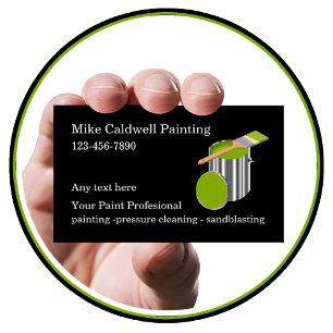 Residential Painting Service Business Cards
