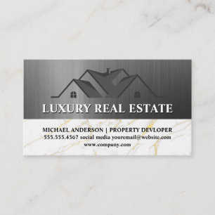 Residential Properties   Real Estate Business Card
