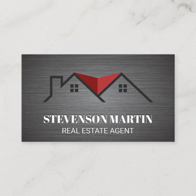 Residential Rooftop | Realtor Business Card (Front)
