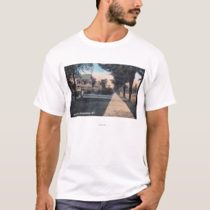 Residential Scene on Riverside Drive T-Shirt