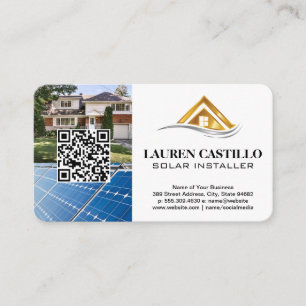 Residential   Solar Technology   Energy Business Card