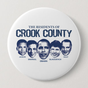 Residents of Crook County 10 Cm Round Badge