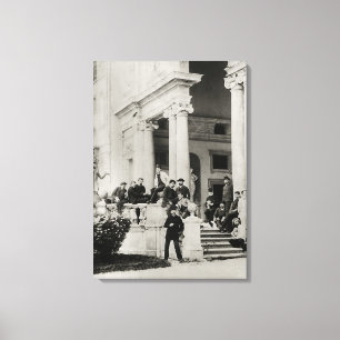 Residents of Villa Medici in Rome Canvas Print