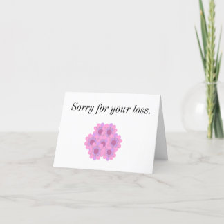 Resignation Card