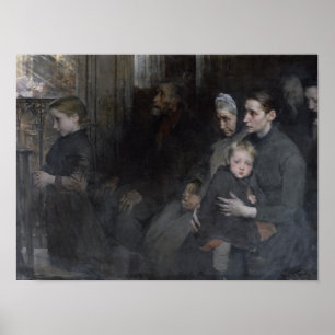 Resigned to their Lot, 1901 Poster