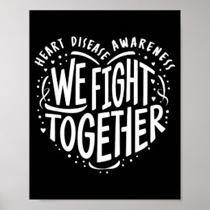 Resilience In Unity _ Heart Disease Awareness _2 Poster