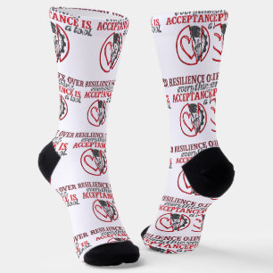 Resilience Over Everything Acceptance Is Tool Socks