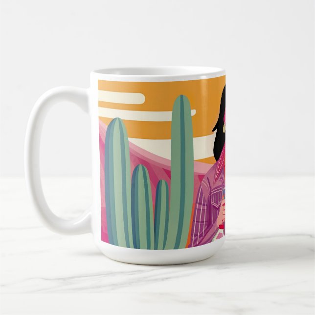 Resilience, Power, and Companionship: A Portrait  Coffee Mug (Left)