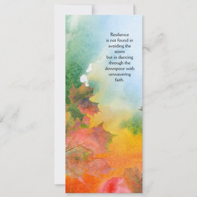 Resilient Card (Front)