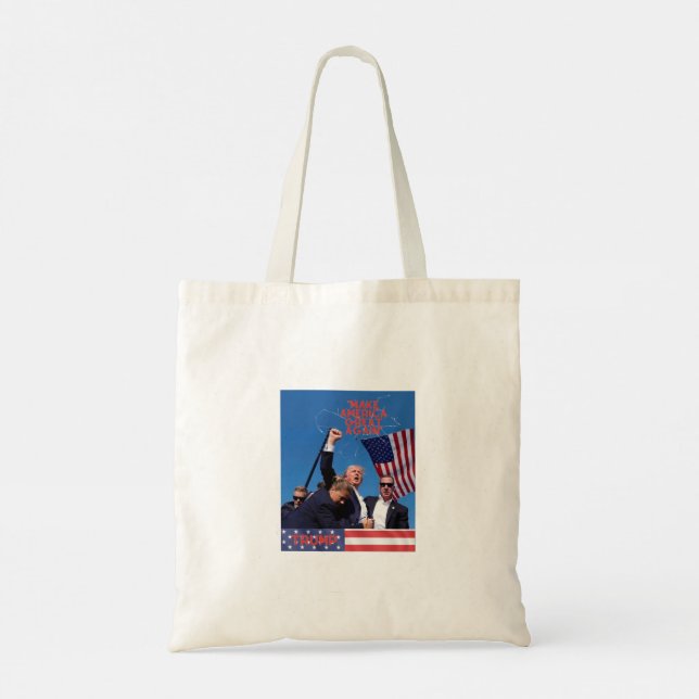 "Resilient for America!" Tote Bag (Back)