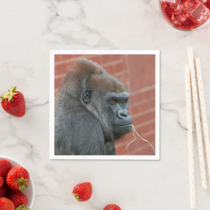 Resilient Gorilla Mother Napkin