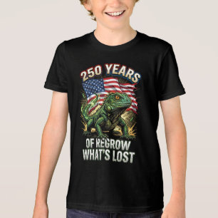 Resilient Reptile America 250 Years Tri-Blend Shirt