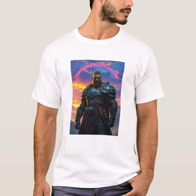 Resilient Warrior T-shirt. T-Shirt (Front)