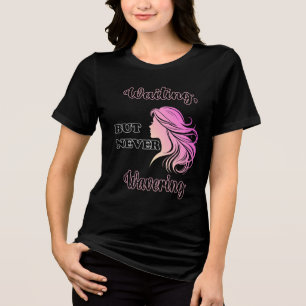 resilient woman gift Tri-Blend shirt