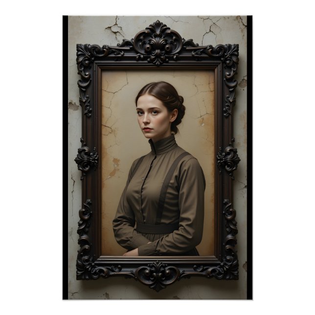 Resilient Worker Portrait Poster (Front)