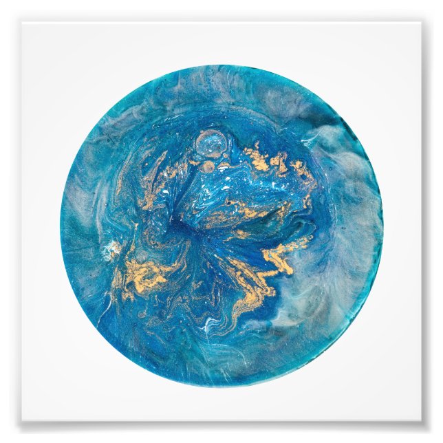 resin number photo print (Front)