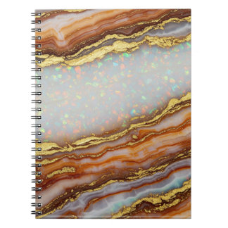 Resin Spiral Photo Notebook