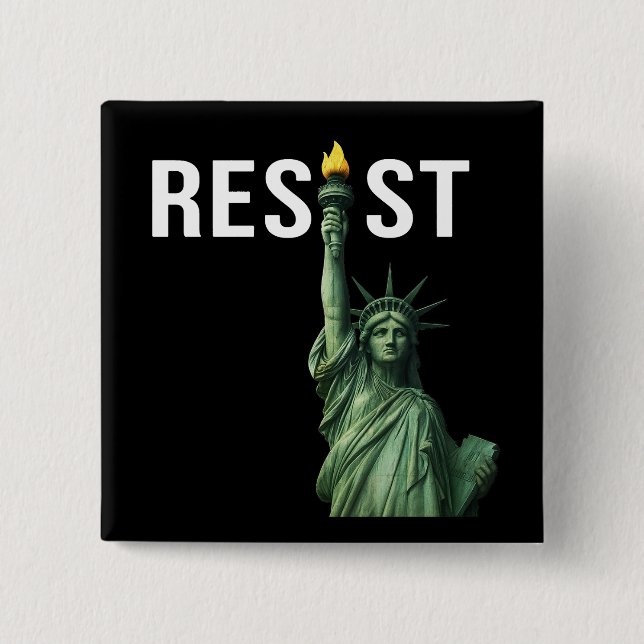 RESIST 2" Button (Front)