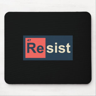Resist 47 Periodic Table Anti Trump Mouse Mat