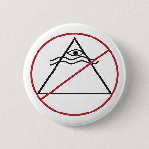 resist 6 cm round badge