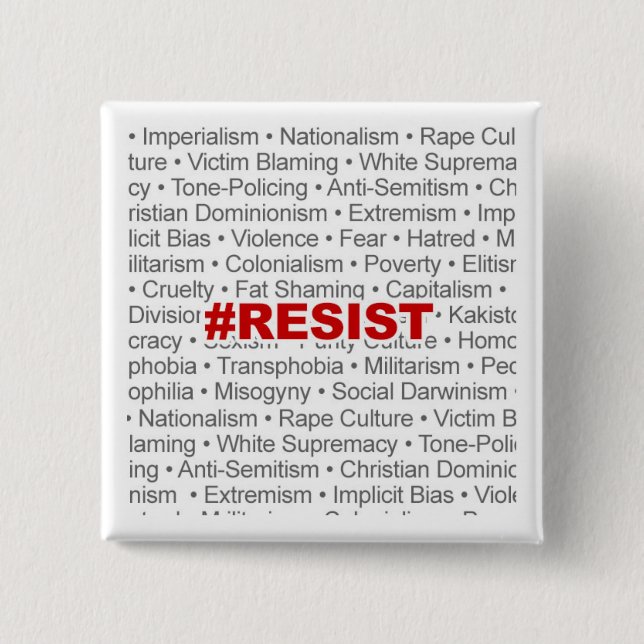 Resist: A Button For Your Favourite Resistor! (Front)