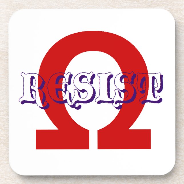 Resist Action Coaster (Front)