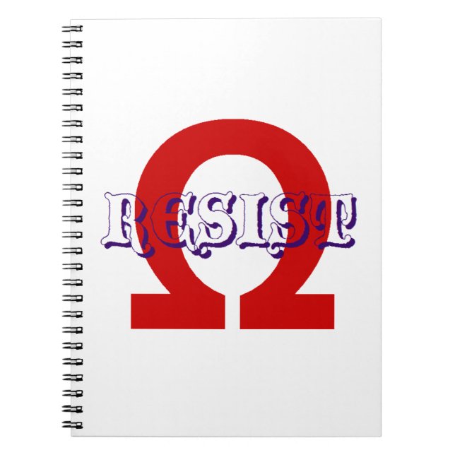 Resist Action Notebook (Front)