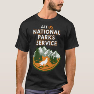 Resist - Alt Us National Parks Service T-Shirt