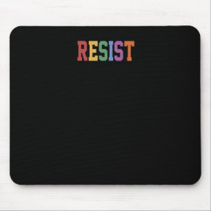 Resist Anti-trump Political Protest Mouse Mat