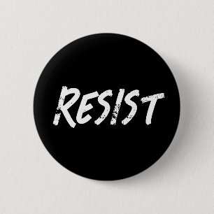 Resist   Anti-Trump Protest  6 Cm Round Badge