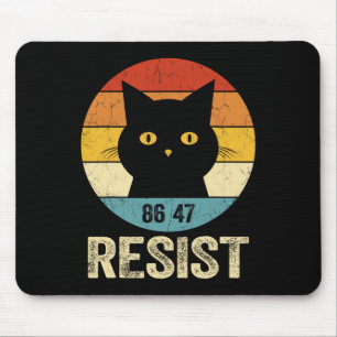 Resist Anti Trump Tee Retro Resist Anti Trump Cat Mouse Mat