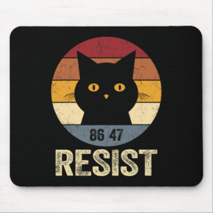 Resist Anti Trump Tee Retro Resist Anti Trump Cat Mouse Mat