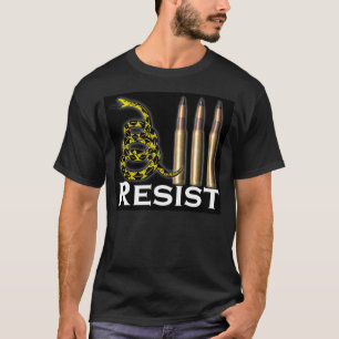 Resist Armour-Piercing 30.06 Snake Black T-Shirt