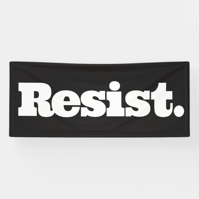 Resist Banner (Horizontal)