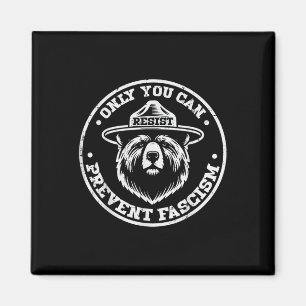 Resist Bear Only You Can Prevent Protest Men Women Magnet