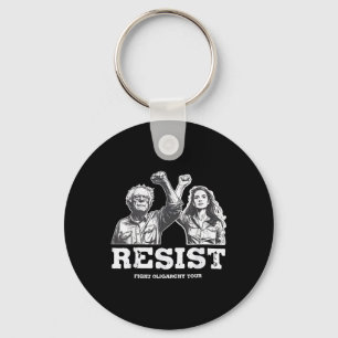 Resist Bernie Sanders Freedom Us National Service Key Ring