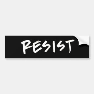 Resist Bumper Sticker